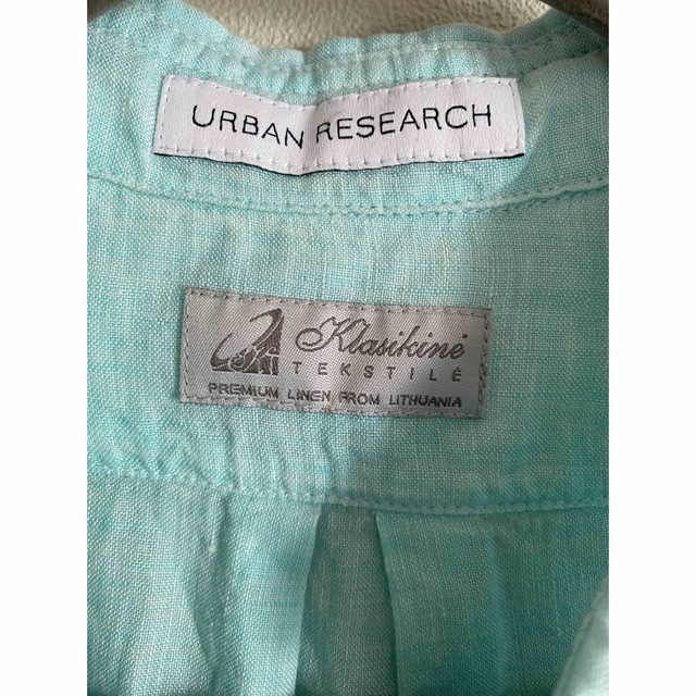 URBAN RESEARCH(アーバンリサーチ)のアーバンリサーチ　麻100%シャツ レディースのトップス(シャツ/ブラウス(長袖/七分))の商品写真