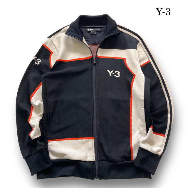 Y-3】ワイスリー ヨウジヤマモト ジャガード トラックジャケット ...