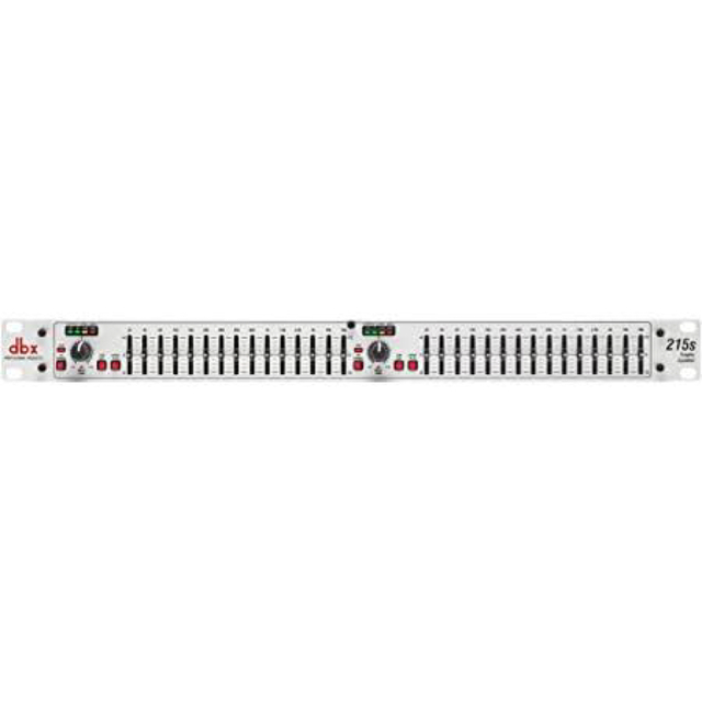 美品!!dbx 2ch 15バンド・グラフィックイコライザー 215S-