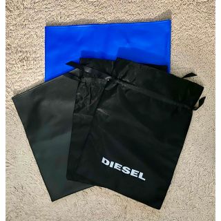 ディーゼル(DIESEL)の☆値下げしました☆DIESEL ラッピング袋　レザー袋　４点セット(ショップ袋)