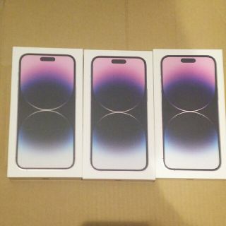 iphone14 promax 256GB 紫5個まとめ売り