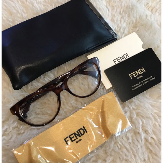 新品未使用】FENDI フェンディ 伊達メガネ - www.sorbillomenu.com