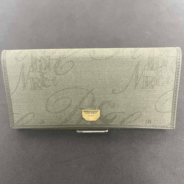 NINA RICCI(ニナリッチ)のNINA RICCI ニナリッチ 財布 長財布 グリーン系 レディースのファッション小物(財布)の商品写真