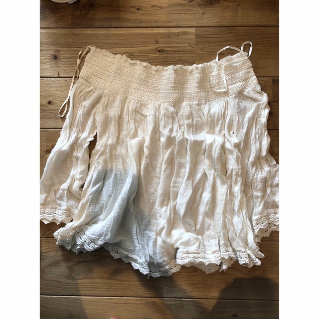 ZARA(ザラ)のZARA オフショルトップス レディースのトップス(シャツ/ブラウス(長袖/七分))の商品写真