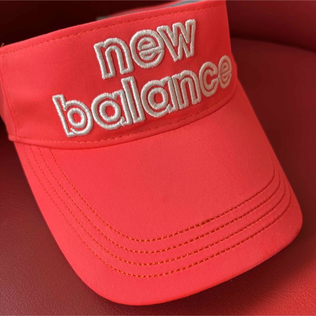 New Balance(ニューバランス)の★美品★ニューバランスゴルフ　サンバイザー　帽子/キャップ レディースの帽子(キャップ)の商品写真