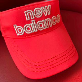 ニューバランス(New Balance)の★美品★ニューバランスゴルフ　サンバイザー　帽子/キャップ(キャップ)