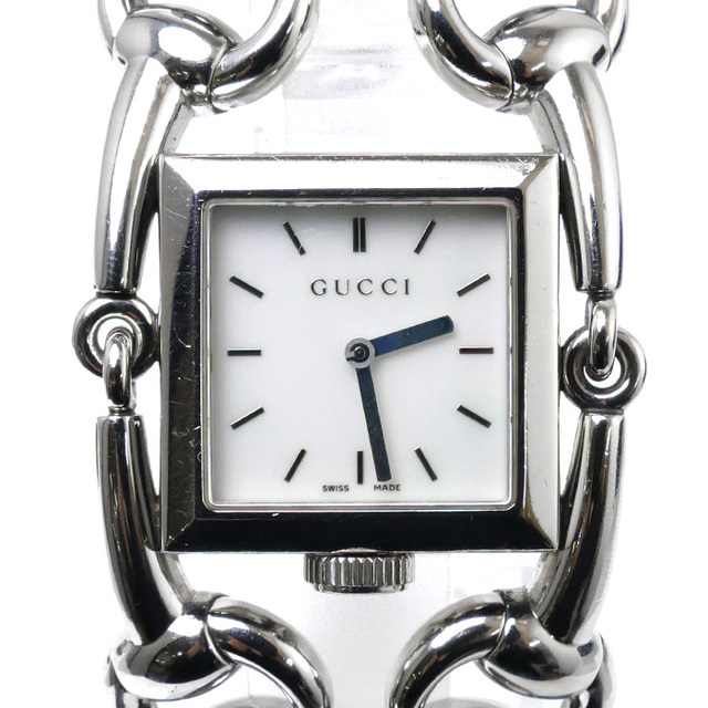 ファッション小物 GUCCI グッチ シニョーリア 腕時計 電池式 シルバー