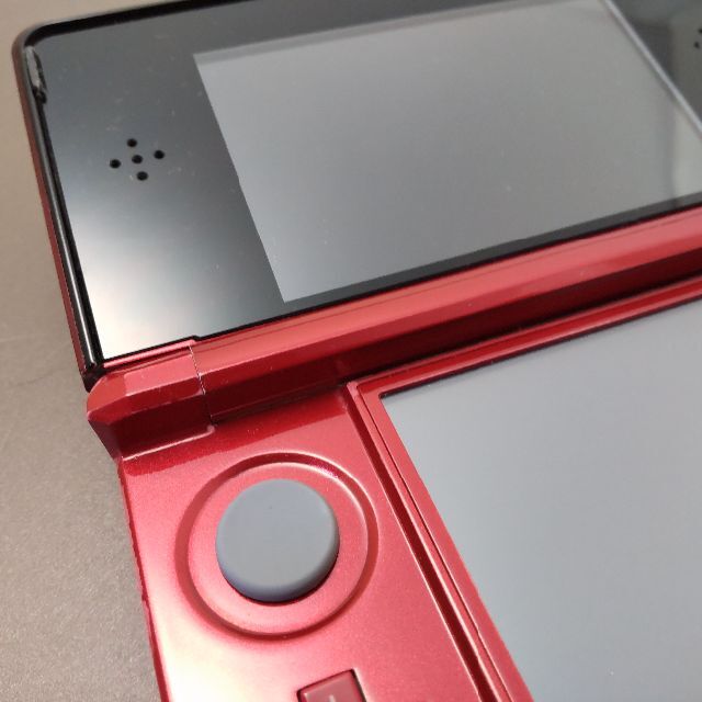 安心の整備済み！◆任天堂3DS 本体◆フレアレッド◆28 4