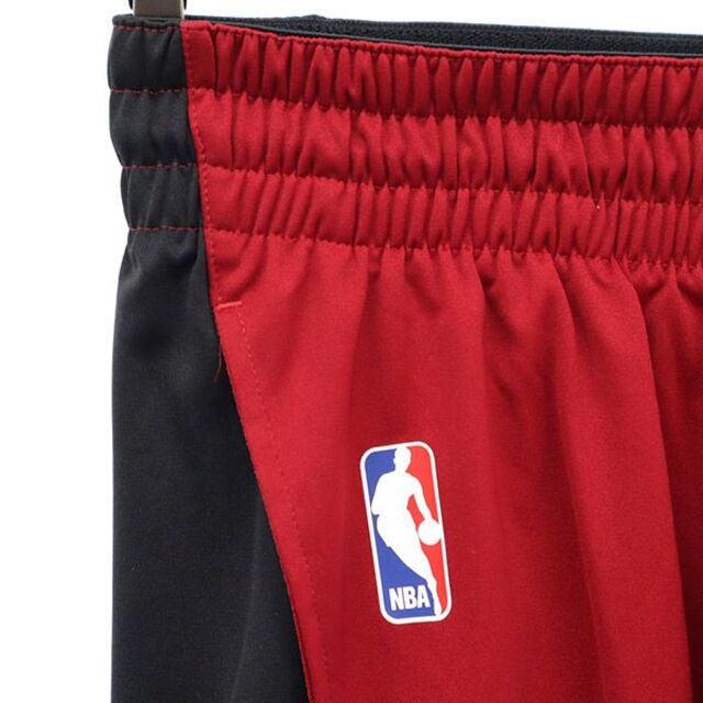 未使用 アディダス NBA マイアミヒート バスケパンツ M レッド adidas ゲームパンツ メンズ   【230521】