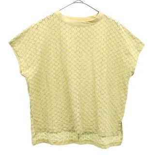 marka - マーカ レース フレンチスリーブ カットソー L グリーン maca レディース 【中古】  【230521】 メール便可