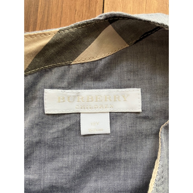 BURBERRY(バーバリー)の<値下げ>Burberry バーバリー　12Yワンピース キッズ/ベビー/マタニティのキッズ服女の子用(90cm~)(ワンピース)の商品写真