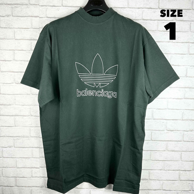 最高品質の 新品100%本物 balenciaga adidas Tシャツ バレンシアガ T