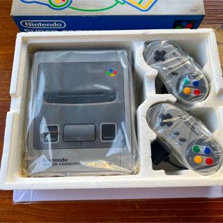 Nintendo スーパーファミコン 本体 SHVC-001当時 美品