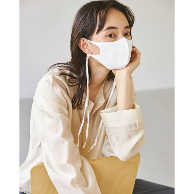 TODAYFUL(トゥデイフル)のtodayful Linen Mask ホワイト レディースのファッション小物(その他)の商品写真