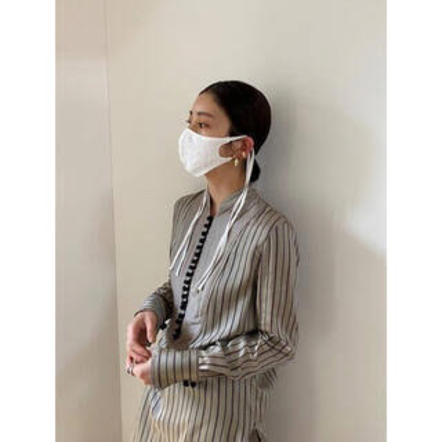 TODAYFUL(トゥデイフル)のtodayful Linen Mask ホワイト レディースのファッション小物(その他)の商品写真