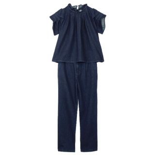 アメリヴィンテージ(Ameri VINTAGE)のAMERI TUCK SHOULDER DENIM SET UP(デニム/ジーンズ)