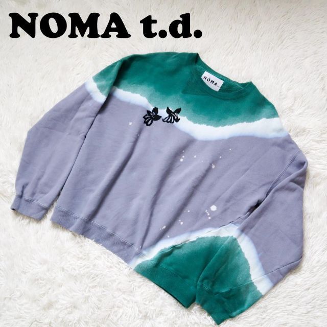 NOMA t.d.×Ray BEAMS別注 タイダイ染めスウェット トレーナー