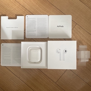 アップル(Apple)のAirPods 第二世代 充電器・右耳(ヘッドフォン/イヤフォン)