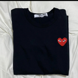 コムデギャルソン(COMME des GARCONS)のTシャツ　ブラック　(Tシャツ(半袖/袖なし))