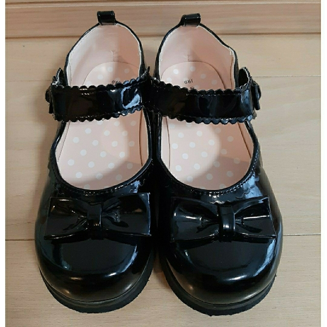 【caramella/キャラメラ】女の子 フォーマルシューズ フォーマル靴 19 キッズ/ベビー/マタニティのキッズ靴/シューズ(15cm~)(フォーマルシューズ)の商品写真
