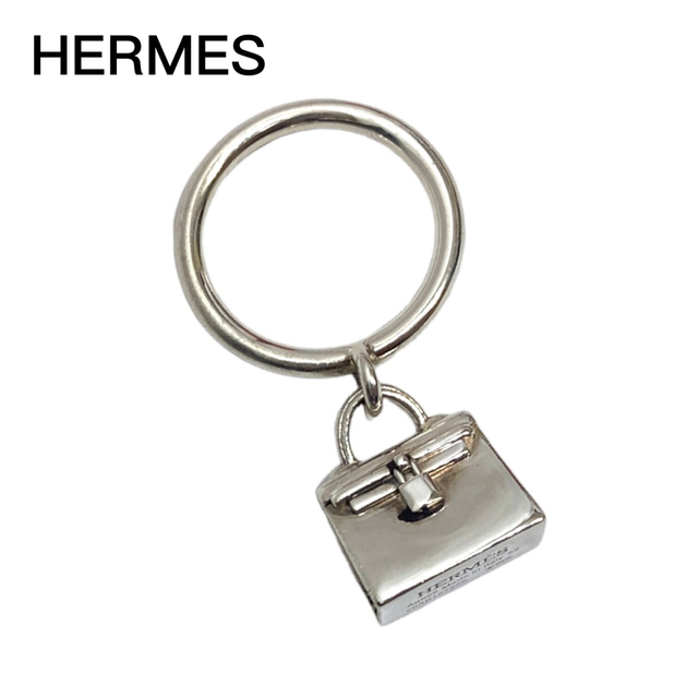 Hermes(エルメス)の美品♡ HERMES エルメス SV925　アミュレットバーキンリング 52 レディースのアクセサリー(リング(指輪))の商品写真