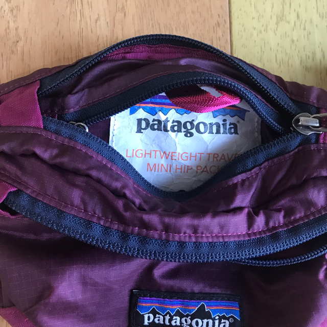 patagonia(パタゴニア)のmifue様限定　パタゴニア  ウエストバック　ピンク メンズのバッグ(ウエストポーチ)の商品写真