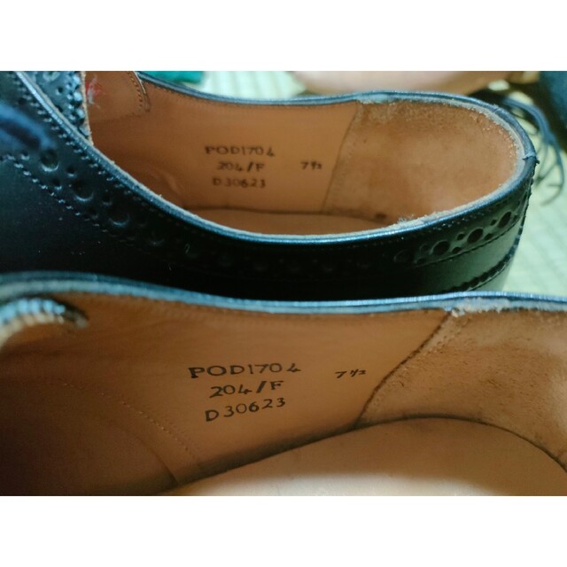 Paul Smith(ポールスミス)の定価5.4万　新品　PAUL SMITH 　7.5　ストレートチップ　付属品完備 メンズの靴/シューズ(ドレス/ビジネス)の商品写真