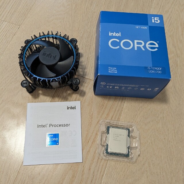 インテルCPU　Core i5-12400F