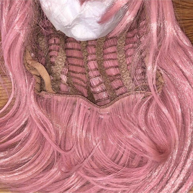 AQUADOLL(アクアドール)のピンク　ボブ　ウィッグ　コスプレ　仮装　ハロウィン　アニメ　漫画　 エンタメ/ホビーのコスプレ(ウィッグ)の商品写真
