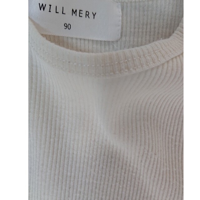 WILL MERY(ウィルメリー)のWILL MERY 切り替えワンピース サイズ90 キッズ/ベビー/マタニティのキッズ服女の子用(90cm~)(ワンピース)の商品写真