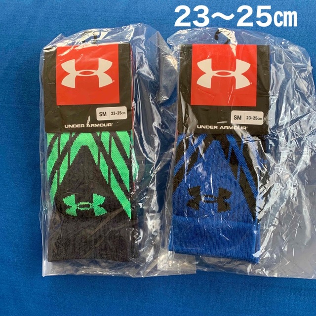 UNDER ARMOUR(アンダーアーマー)の新品★アンダーアーマーUNDER ARMOUR靴下2足セット★SM23-25 キッズ/ベビー/マタニティのこども用ファッション小物(靴下/タイツ)の商品写真