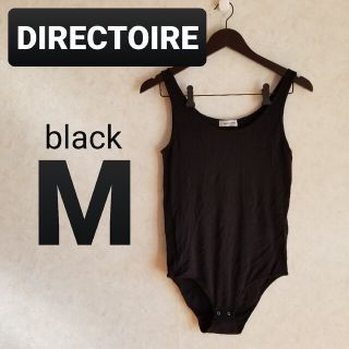 ディレクトワール(DIRECTOIRE)のボディスーツ ディレクトワール スリーブレス ブラック M DIRECTOIRE(その他)