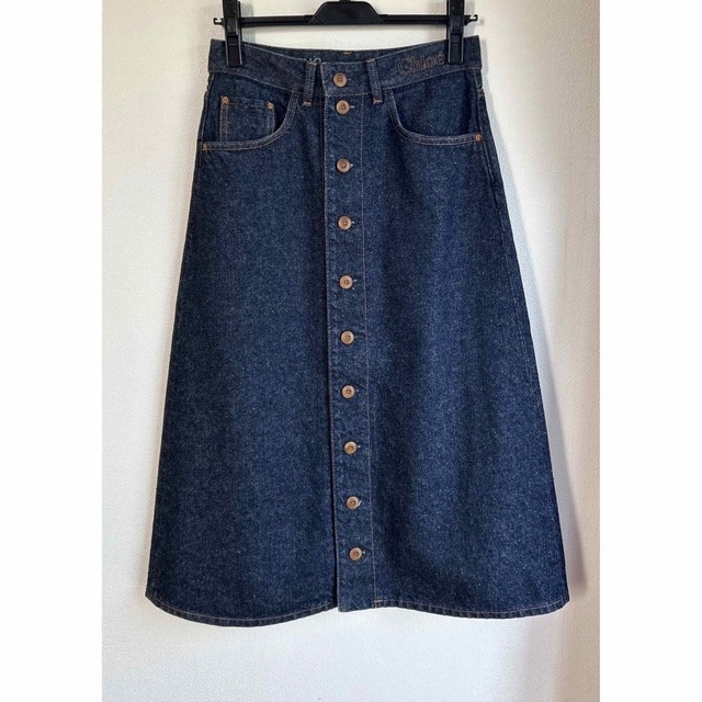 Chloe - 美品 クロエ デニム スカートの通販 by Smile|クロエならラクマ