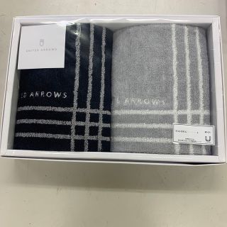 ユナイテッドアローズ(UNITED ARROWS)のユナイテッドアローズゲストタオル２枚セット(タオル/バス用品)