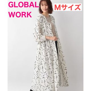 グローバルワーク(GLOBAL WORK)のGLOBAL WORK さらさらリラックススタイルアップワンピース M(ロングワンピース/マキシワンピース)