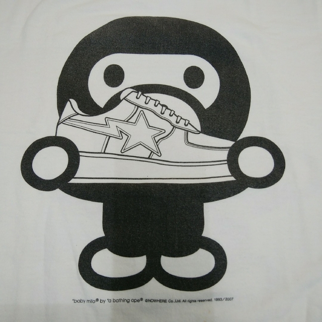 A BATHING APE(アベイシングエイプ)のA BATHING APE Tシャツ ベイプBAPE マイロMILO BABY メンズのトップス(Tシャツ/カットソー(半袖/袖なし))の商品写真