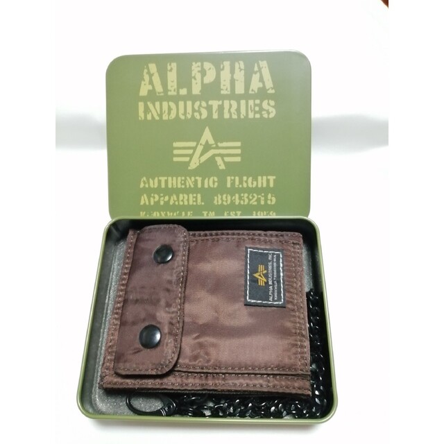 ALPHA INDUSTRIES(アルファインダストリーズ)のアルファインダストリーズ　ウォレット　財布 メンズのファッション小物(折り財布)の商品写真