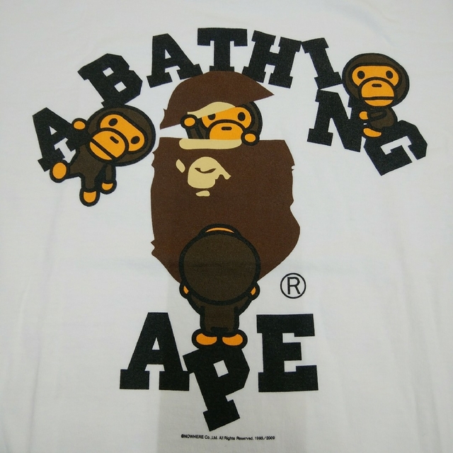 A BATHING APE(アベイシングエイプ)のA BATHING APE Tシャツ ベイプBAPE マイロMILO BABY メンズのトップス(Tシャツ/カットソー(半袖/袖なし))の商品写真