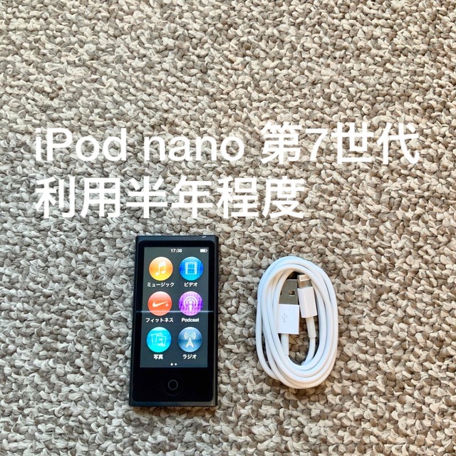 iPod nano 第7世代 16GB Apple アップル　アイポッド 本体