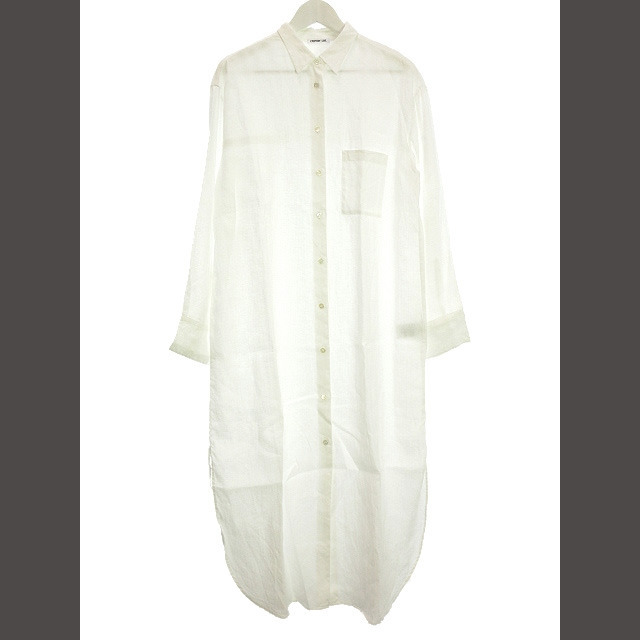 DEUXIEME CLASSE(ドゥーズィエムクラス)のドゥーズィエムクラス Linen Shirt ドレス リネン シャツ ワンピース レディースのワンピース(ロングワンピース/マキシワンピース)の商品写真