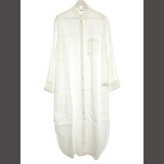 ドゥーズィエムクラス(DEUXIEME CLASSE)のドゥーズィエムクラス Linen Shirt ドレス リネン シャツ ワンピース(ロングワンピース/マキシワンピース)