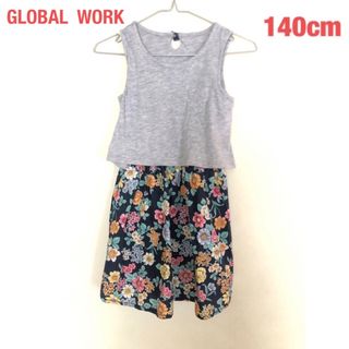 グローバルワーク(GLOBAL WORK)のGLOBAL WORK キッズ 花柄 ワンピース (ワンピース)