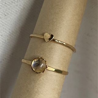 リング🦋 lui jewelry お好きな方 🤍 天然石 松田未来(リング(指輪))