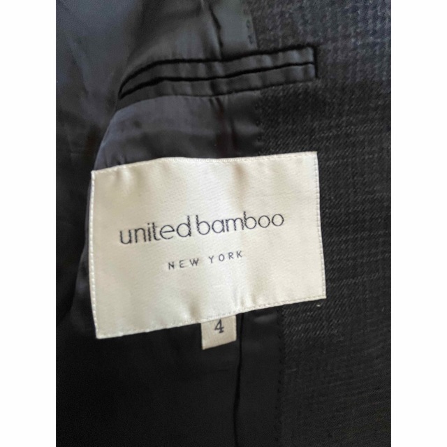united bamboo(ユナイテッドバンブー)のUNITED BAMBOO ジャケット レディースのジャケット/アウター(テーラードジャケット)の商品写真