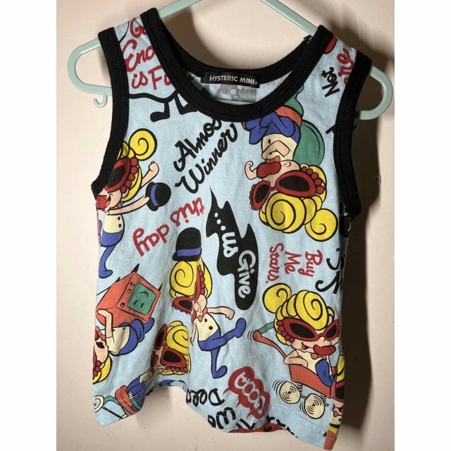 HYSTERIC MINI(ヒステリックミニ)のヒステリックミニ　ヒスミニ　タンクトップ2枚　Tシャツ1枚 エンタメ/ホビーのアニメグッズ(その他)の商品写真