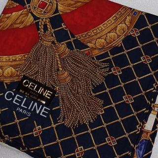 セリーヌ(celine)の値下げ📌セリーヌ☆大判ハンカチ53×53(ハンカチ)