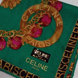 セリーヌ(celine)の値下げ📌セリーヌ☆大判ハンカチ53×53(ハンカチ)