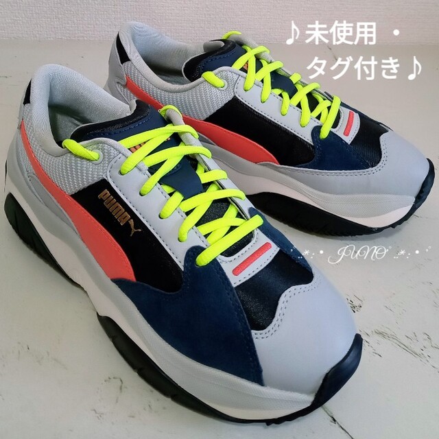 グレー/PUMAストーミー♡プーマ 未使用 タグ付き スニーカー 23.0㎝