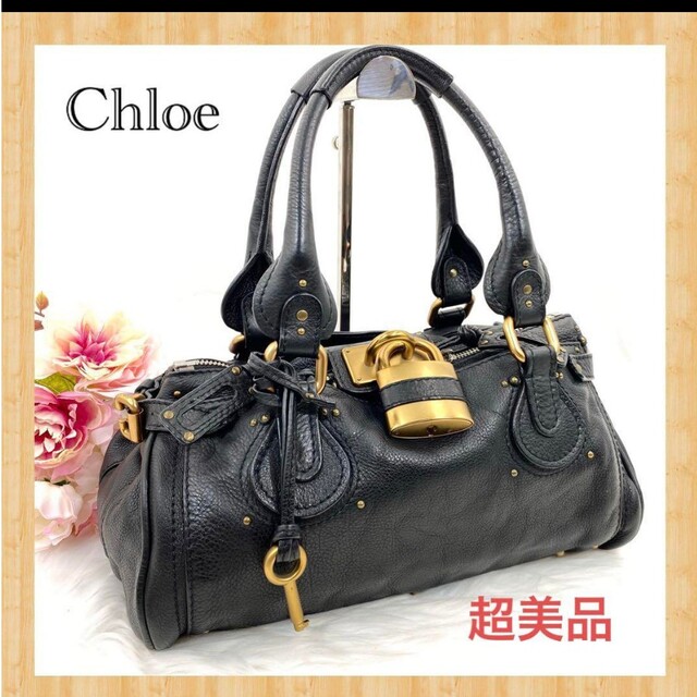 超美品】Chloe クロエ パディントン ハンドバッグ ショルダーバッグ-