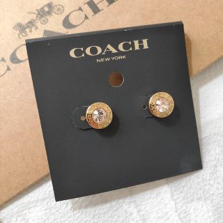 コーチ(COACH)の人気★COACH コーチ オープンストーン サークル ピアス ゴールド 両耳(ピアス)